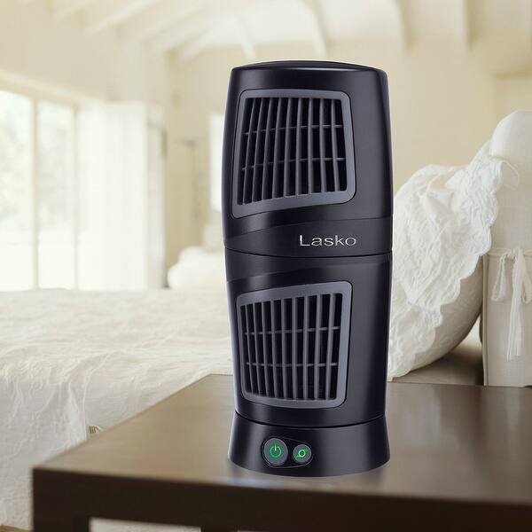 Lasko 12 Inch Twist-Top Tower Fan Twist-Top Tower Desk Fan - Bed Bath u0026  Beyond - 15163622