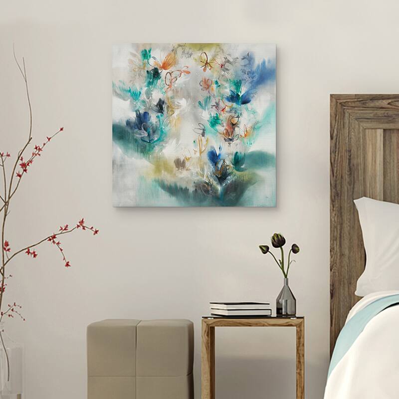 Flutter Gala by K. Nari Canvas Art Print