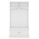 preview thumbnail 4 of 8, 4-in-1 Hall Tree with Storage Shoe Bench,Coat Racks with 4 Hooks