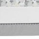 preview thumbnail 10 of 8, Lambs & Ivy Sleepy Sheep 5-Piece Gray/White Watercolor Baby Crib Bedding Set