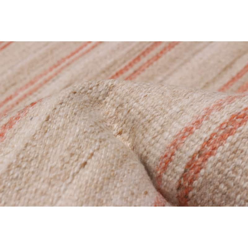 Ankara Beige Kilim 5'1" x 8'3" - 5'1 x 8'3