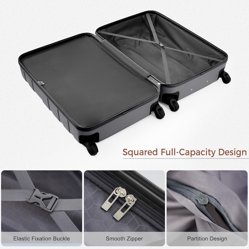 ABS Hardshell Luggage Sets with TSA Lock 20''24''28''