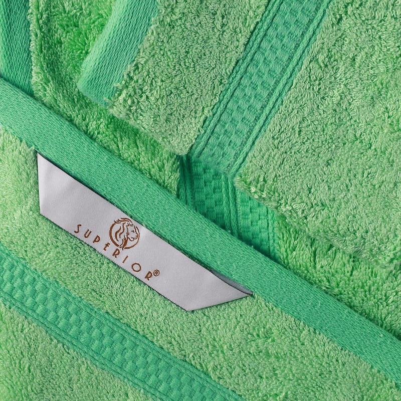 Superior Rayon from Bamboo and Cotton Hand Towel - (Set of 6)