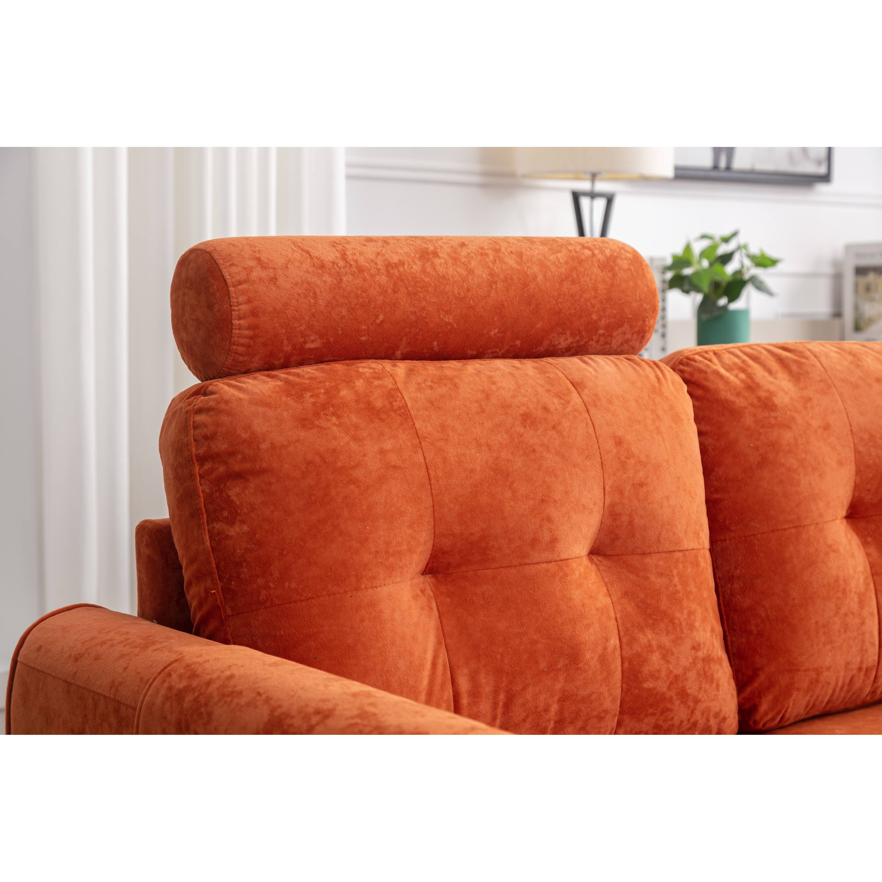 Modern Cozy Sectional Sofa with Storage Loveseat Sofa and Reversible