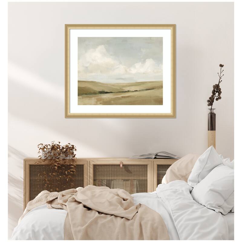 Kate and Laurel Whispering Meadows II by Amy Lighthall Framed Wall Art Print