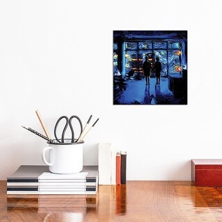iCanvas "Van Gogh Never Watched The World Burn" by Aja Trier Canvas Print