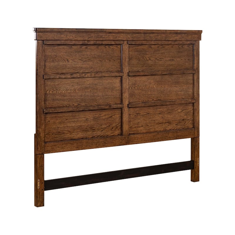 Liberty Furniture Carolina Park Oak Panel Bed Headboard - King or Queen
