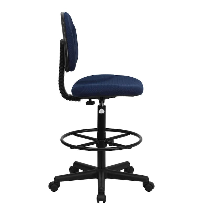 Fabric Drafting Chair (Cylinders: 22.5''-27''H or 26''-30.5''H)