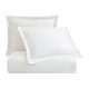 preview thumbnail 8 of 21, HiEnd Accents Lyocell Duvet Cover Set, 3PC White - King