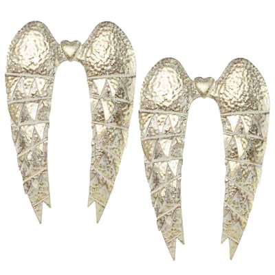 A&B Home Set of 2 Wing Decor