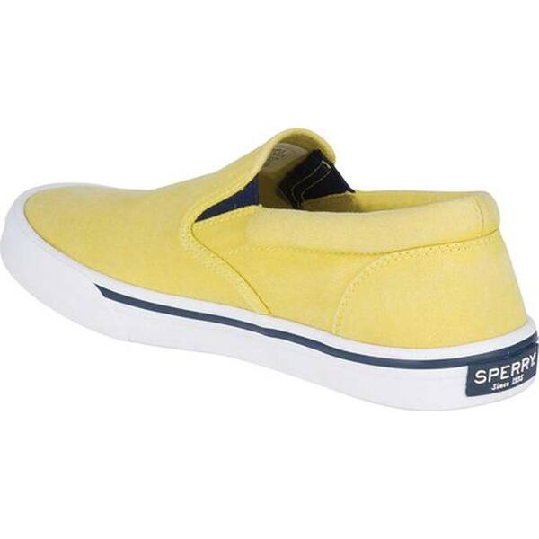Shop Sperry Top Sider Men S Striper Ii Slip On Sneaker Yellow