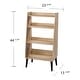 preview thumbnail 17 of 25, SEI Furniture Barrencroft Mid-century Modern Wood Leaning Ladder Bookcase