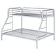 preview thumbnail 77 of 80, Morgan Contemporary Metal Frame Bunk Bed
