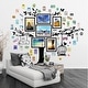 preview thumbnail 2 of 3, Walplus Photo Frame Tree Luggage Tags Wall Sticker DIY Art Home Decor