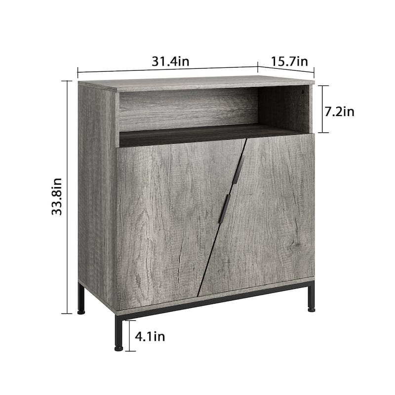 Storage Cabinet with Doors Buffet Cabinet