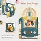 preview thumbnail 15 of 32, Kids Swing-N-Slide with Bus Play Structure, Freestanding Bus Toy with Slide&Swing for Toddlers, Bus Slide