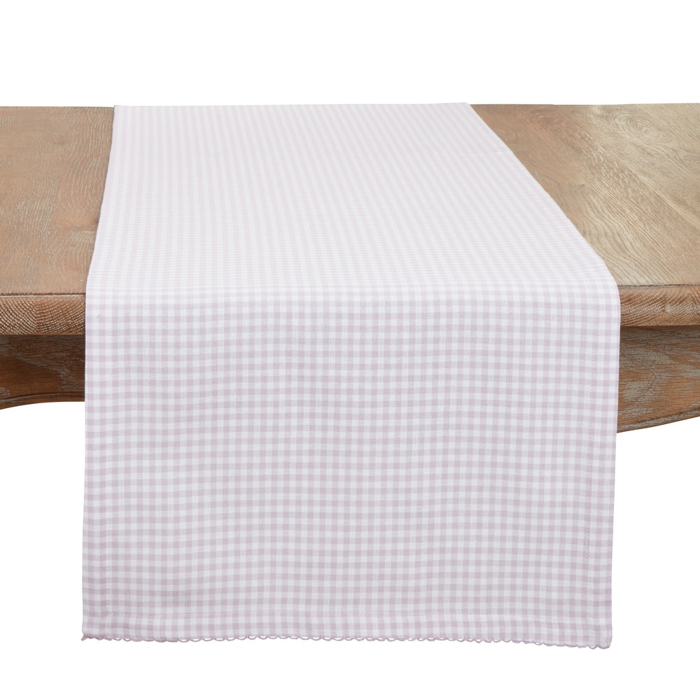Traditional Gingham Table Runner