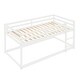 preview thumbnail 15 of 32, Twin Size Wood Loft Bed with Ladder and Fence for Kids