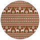 preview thumbnail 118 of 152, Machine Washable Indoor/ Outdoor Christmas Sweater Chantille Rug