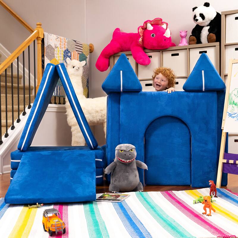 Zipline Playscape Castle Gate - Playtime Furniture for Kids