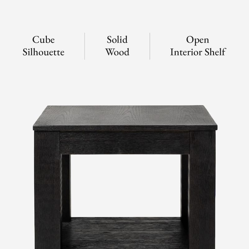 Maven Lane Paulo Wooden Side Table