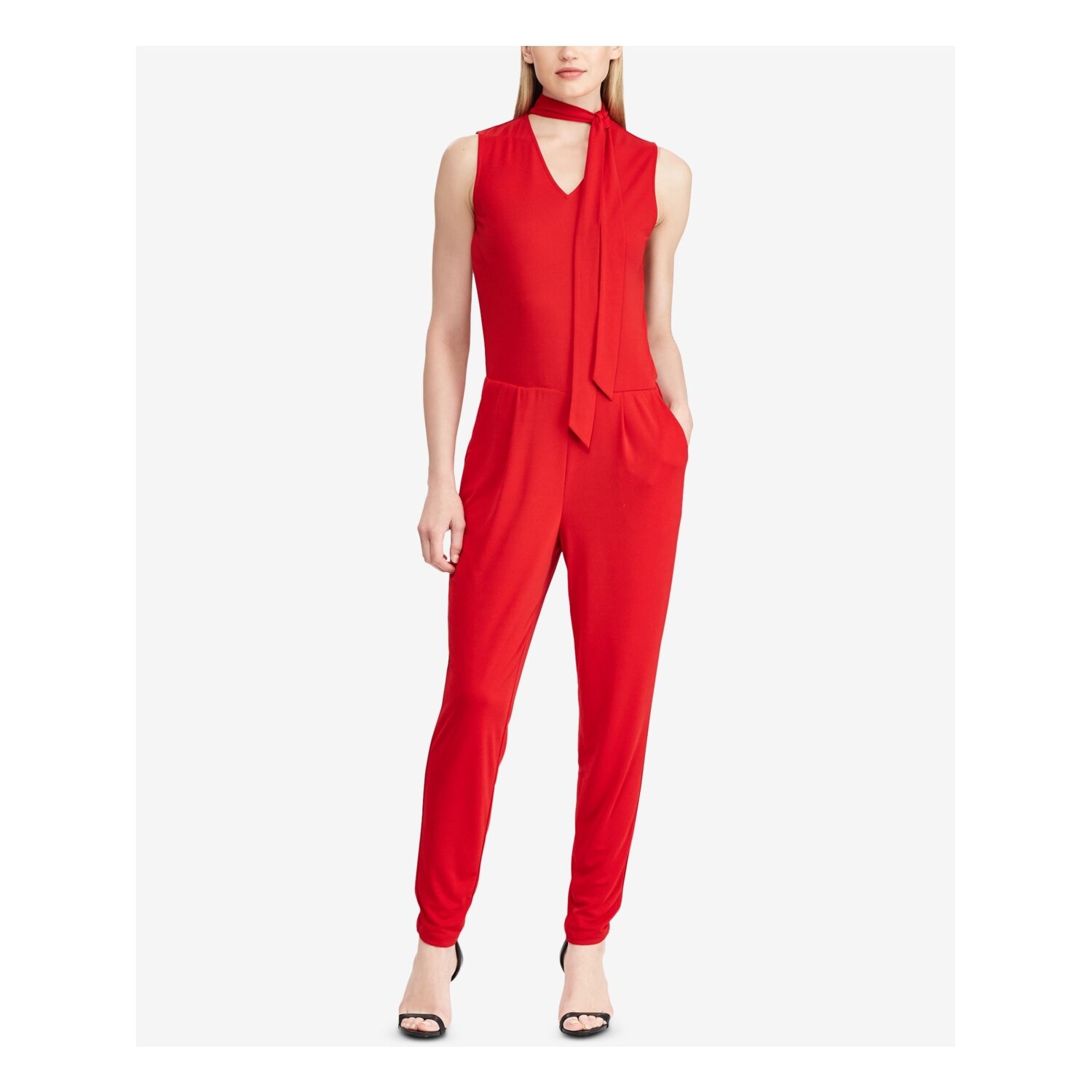 ralph lauren red jumpsuit
