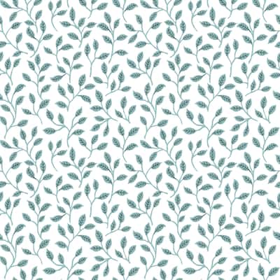Galerie Wallcoverings Into The Wild Trailing Leaf Non-woven Metallic Wallpaper Roll