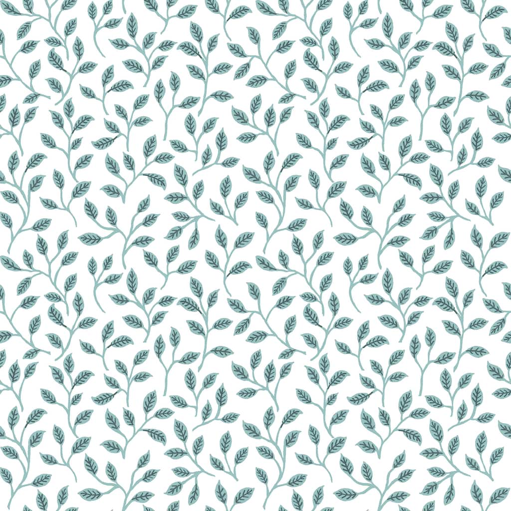 Galerie Wallcoverings Into The Wild Trailing Leaf Non-woven Metallic Wallpaper Roll