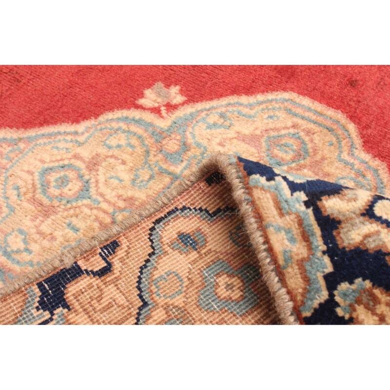 ECARPETGALLERY Hand-knotted Andelz Red Wool Rug - 2'10 x 4'8