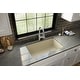 preview thumbnail 6 of 65, Karran Undermount Quartz 32 in. Single Bowl Kitchen Sink Kit