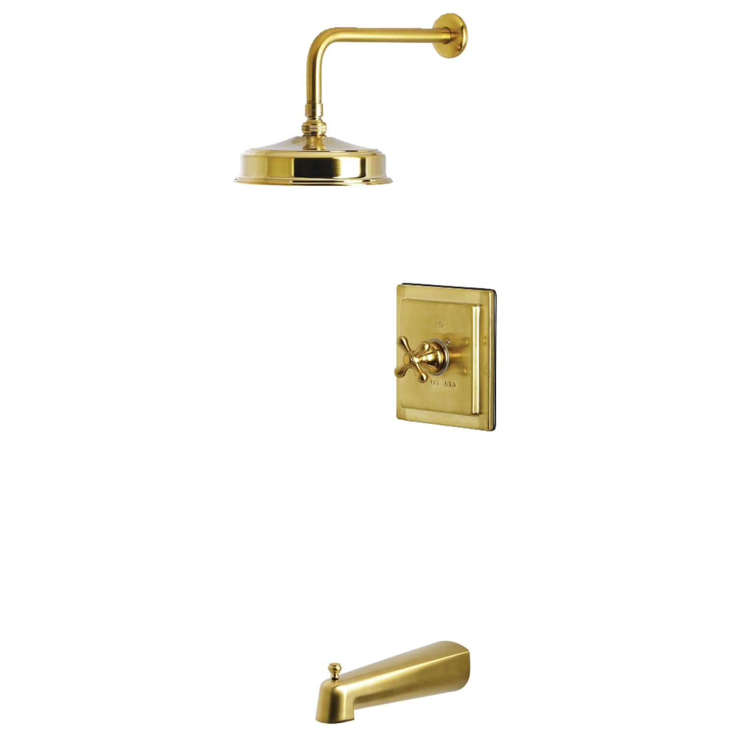 Kingston Brass Revival Single-Handle Pressure Balanced Tub and Shower Faucet