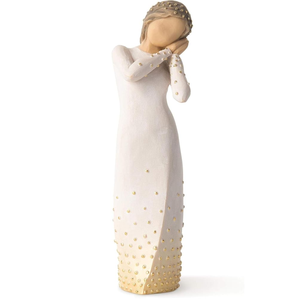 Willow Tree Wishing, A Beautiful Wish for You, 6.5" Sculpted Hand-Painted Figure