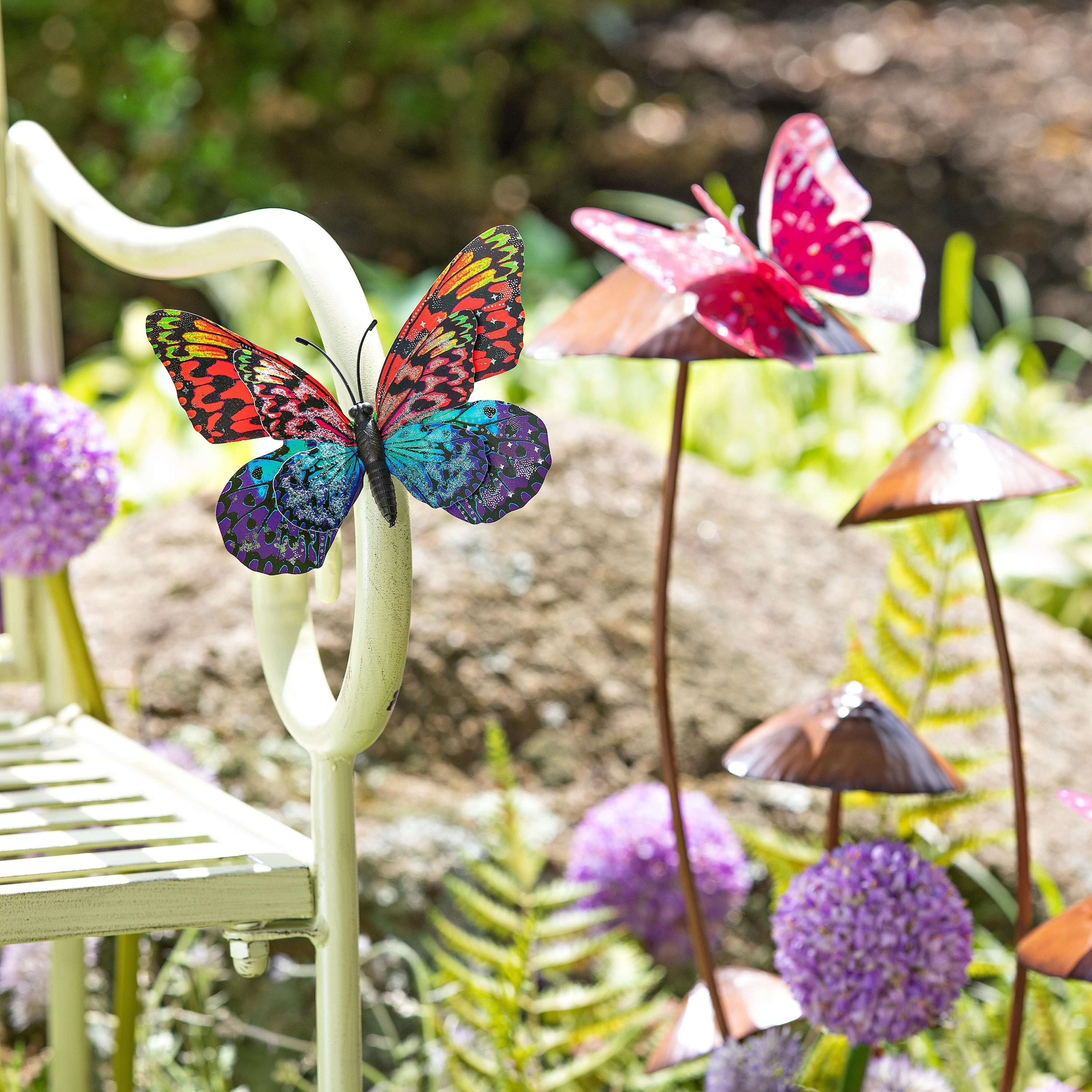 Indoor/Outdoor Butterfly Magnets, Set of 12