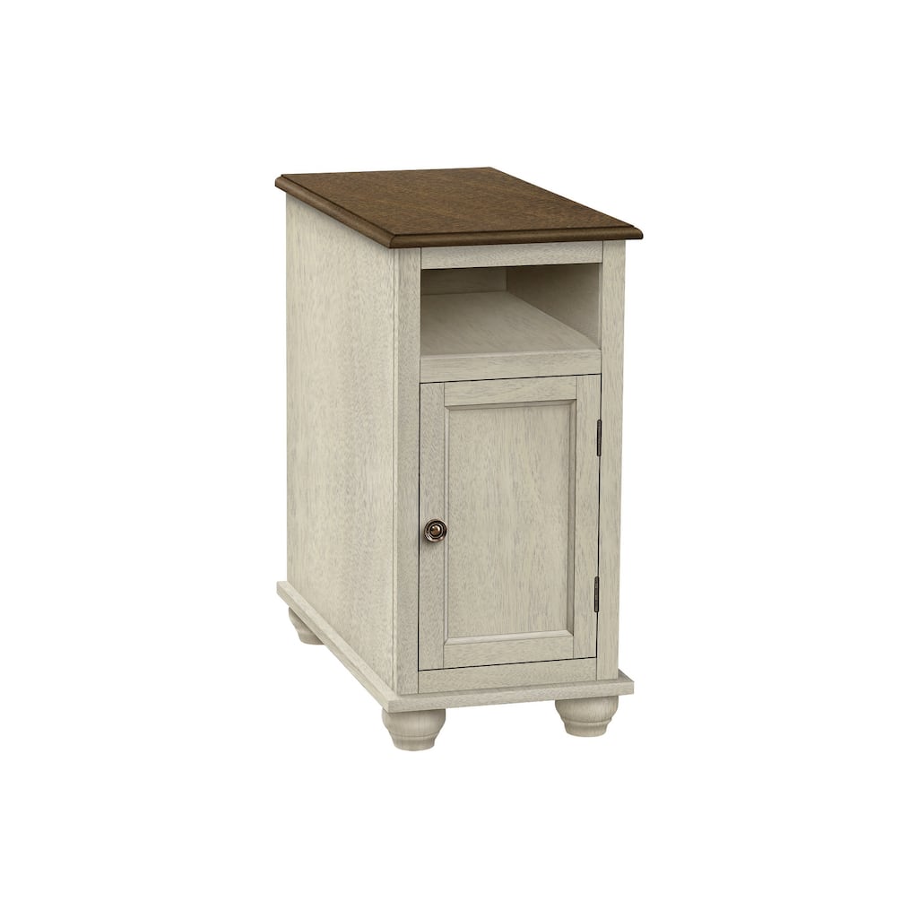 Accent Table, End, Side Table, Bedroom, Nightstand, Narrow, Lamp, Storage, Antique Veneer, Veneer, Traditional