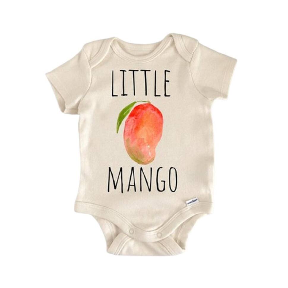 Mango Fruit - Baby Boy Girl Clothes Infant Bodysuit Funny Cute Newborn