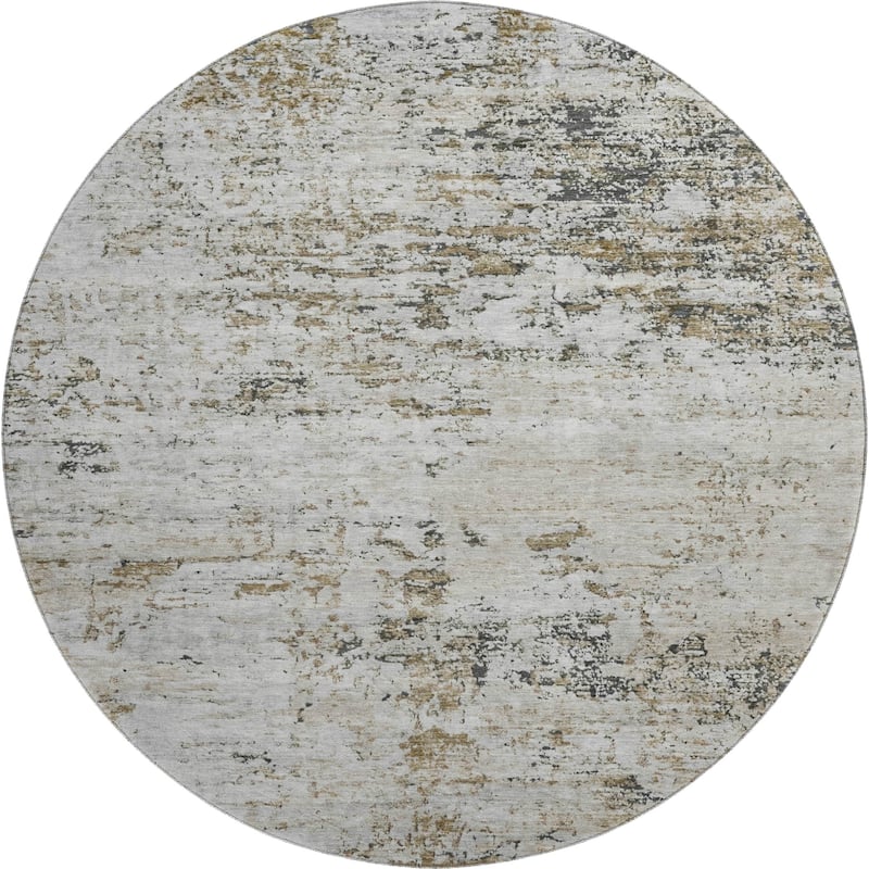 Premium Washable Super Soft Solid Abstract Mayfield Rug