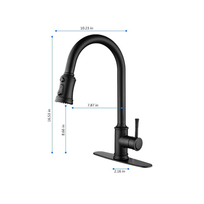 Stainless Steel Kitchen Faucet with Advanced Sensor and Pull Down