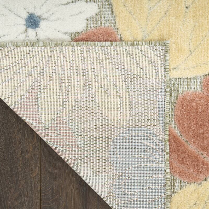 Nourison Aloha Indoor/Outdoor Floral Area Rug
