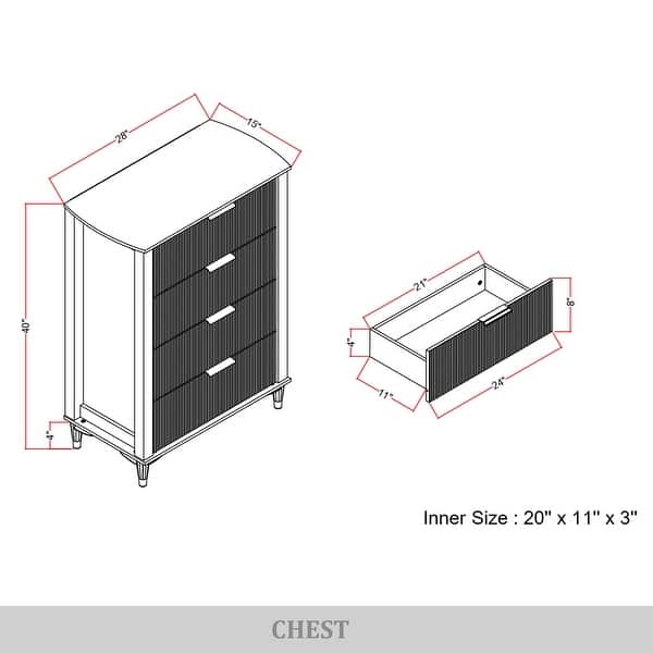 CraftPorch Luxury Chest