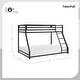 preview thumbnail 3 of 10, Willard Twin over Full Metal Bunk Bed
