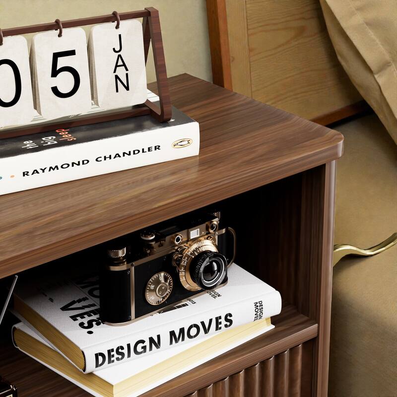 Modern Shoe Cabinet with 2 Flip Drawers, Tall Hidden Shoe Storage Organizer for Entryway, Hallway & Foyer