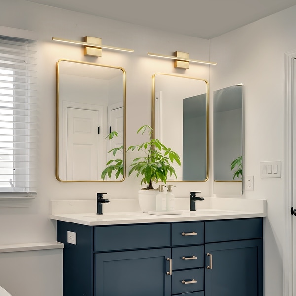 Modern Vanity Lighting Fixtures 24 30 39 inch Bathroom Vanity Lights Over Mirror Wall Sconce for Bathroom On Sale Bed Bath Beyond 36992000