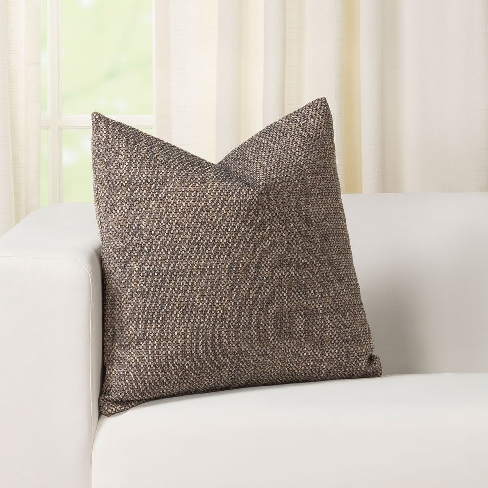 Bluebells Woven Throw Pillow