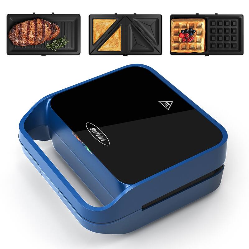 850W 3 in 1 Sandwich Maker