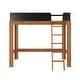 preview thumbnail 30 of 36, Mid-Century Modern Twin High Loft Bed