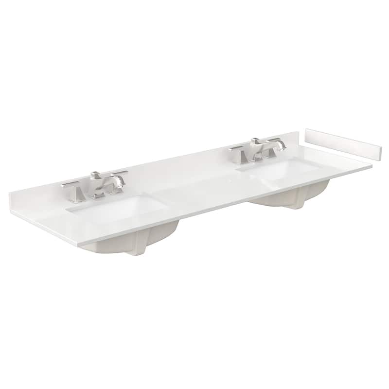Wyndham Collection WCH717172D-QTZ-US3MXX Elan 72" Free Standing Double