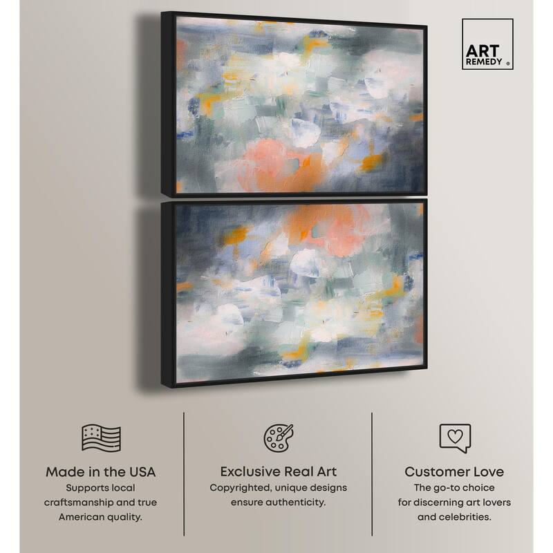 Cloudborn Glow II Canvas by Art Remedy