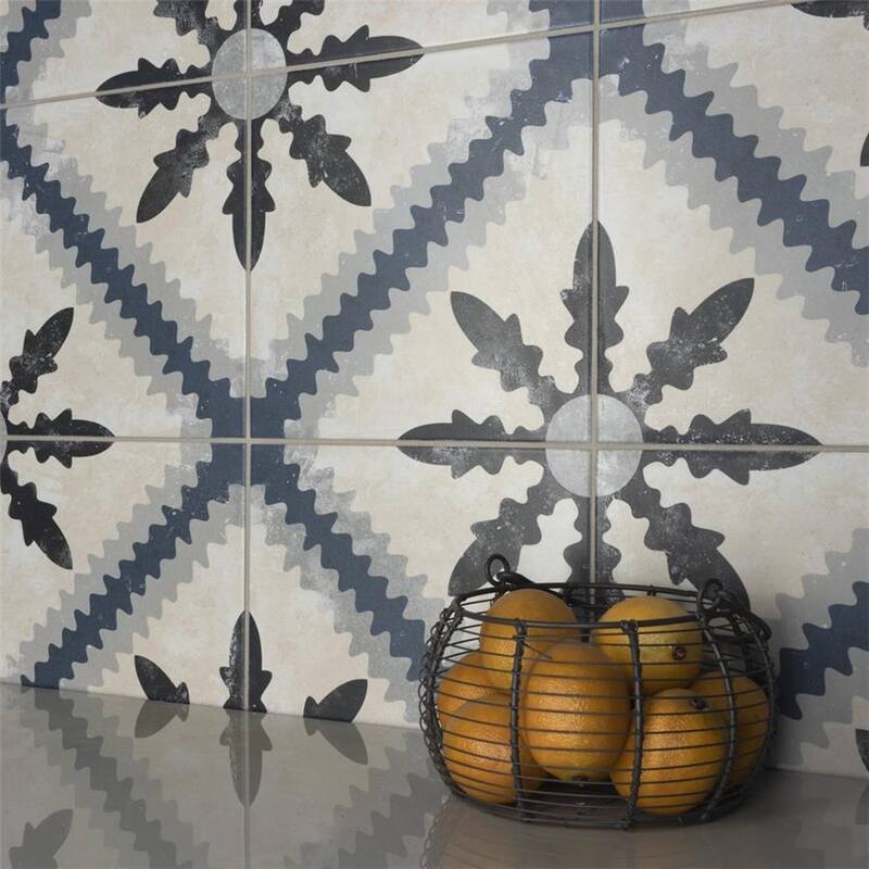 Merola Tile Evoque Monastery 9-3/4" x 9-3/4" Porcelain Floor and Wall Tile