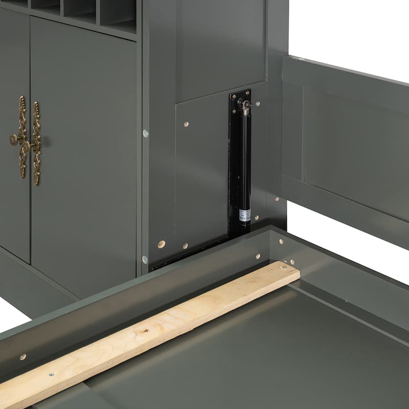 Queen Size Murphy Bed Wall Bed