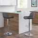 preview thumbnail 6 of 13, Art Leon Faux Leather Adjustable Swivel Barstool (Set of 4)
